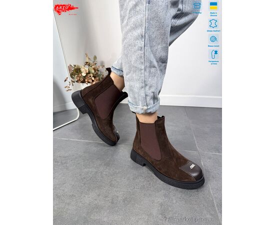 Фотография Ботинки женские стильные зима 105 кор.з. хутро (8 пар р.36-41) "ARTO" недорого оптом от прямого поставщика, изображение 4