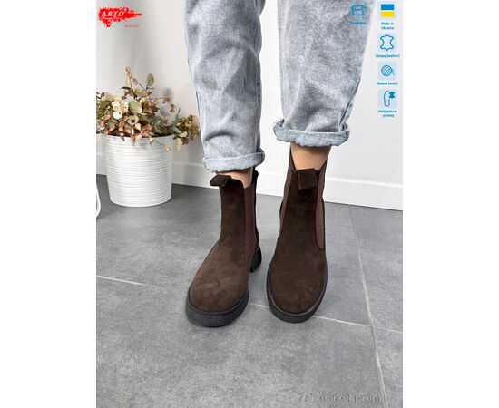 Фотография Ботинки женские стильные зима 260 кор.з. хутро (8 пар р.36-41) "ARTO" недорого оптом от прямого поставщика, изображение 3