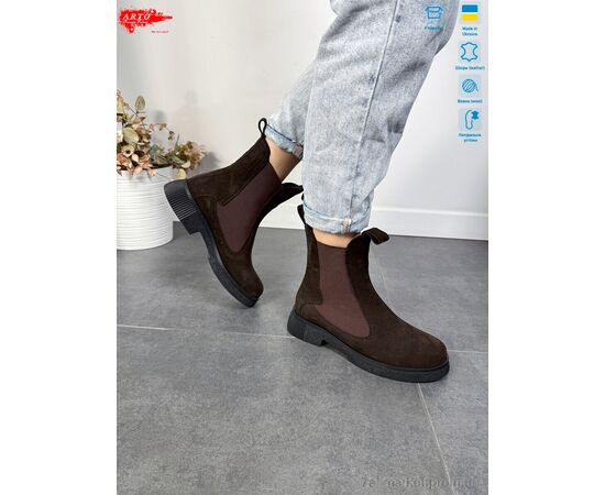 Фотография Ботинки женские стильные зима 260 кор.з. хутро (8 пар р.36-41) "ARTO" недорого оптом от прямого поставщика, изображение 4