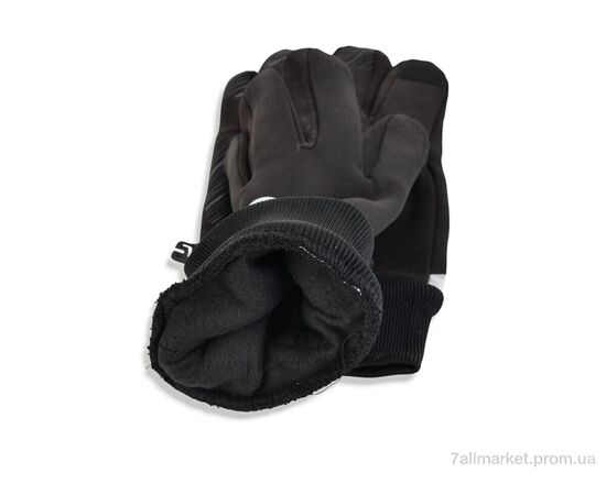 Чоловічі рукавиці Зима Z13-11 black (12 шт. р.сіткаL-2XL) "TUZZI" недорого оптом від прямого постачальника, зображення 3