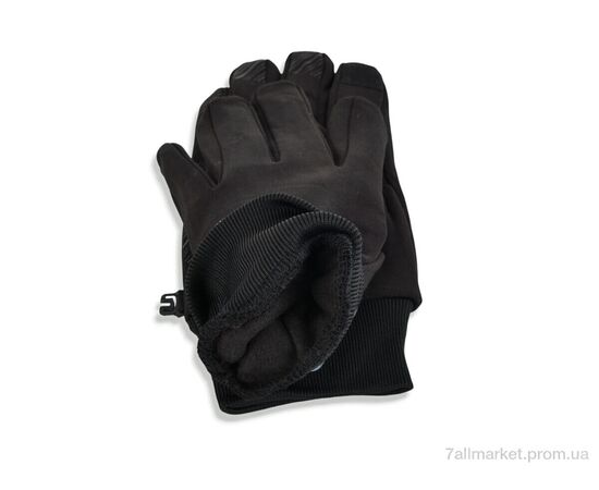 Чоловічі рукавиці Зима Z13-05 black (12 шт. р.сіткаL-2XL) "TUZZI" недорого оптом від прямого постачальника, зображення 3