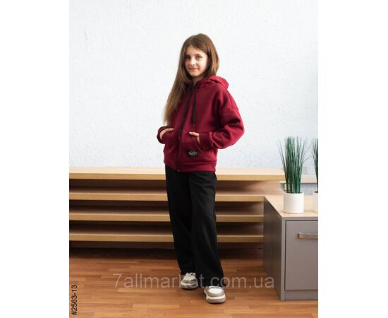 Спортивний костюм тринитка на флісі підліток 36,38,40,42 (9кв) "NOWEMBER" недорого від прямого постачальника, зображення 7