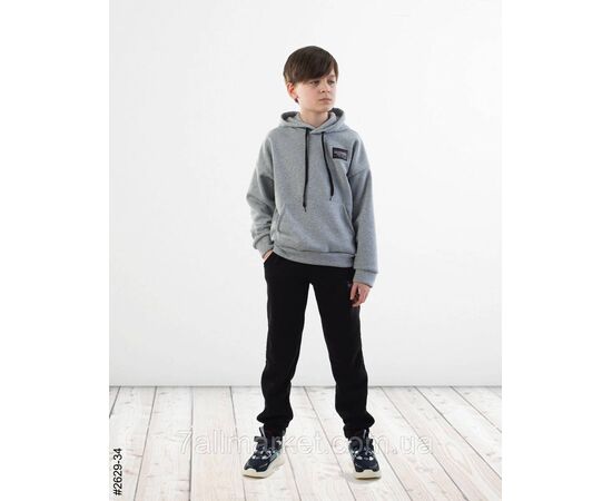 Спортивний костюм тринитка на флісі підліток 36,38,40,42 (6кв) "NOWEMBER" недорого від прямого постачальника, зображення 3