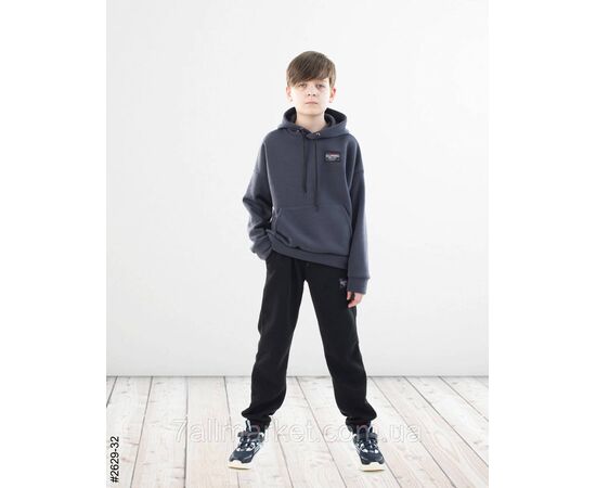 Спортивний костюм тринитка на флісі підліток 36,38,40,42 (6кв) "NOWEMBER" недорого від прямого постачальника, зображення 5