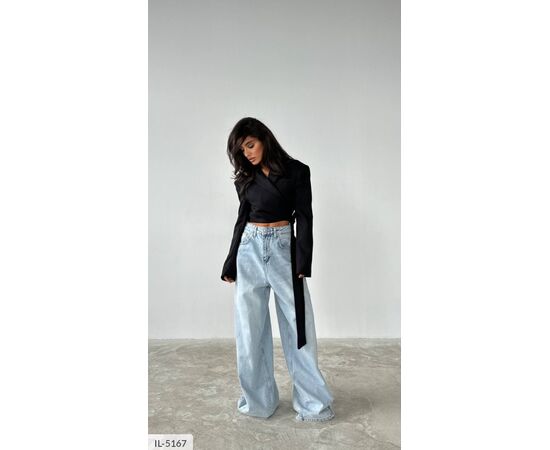 Піджак костюмка р.S-M;M-L (2кол.) "ANNVER" купити недорого від прямого постачальника, зображення 4