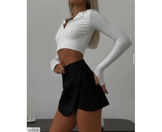 Жіночий класичний костюм спідниця+піджак р.S-M;M-L (2кол.) "ANNVER" купити недорого від прямого постачальника, зображення 6