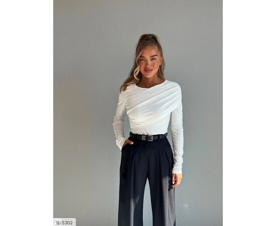 Жіночий лонгслів р.S-M;M-L (3кол.) "ANNVER" купити недорого від прямого постачальника, зображення 9