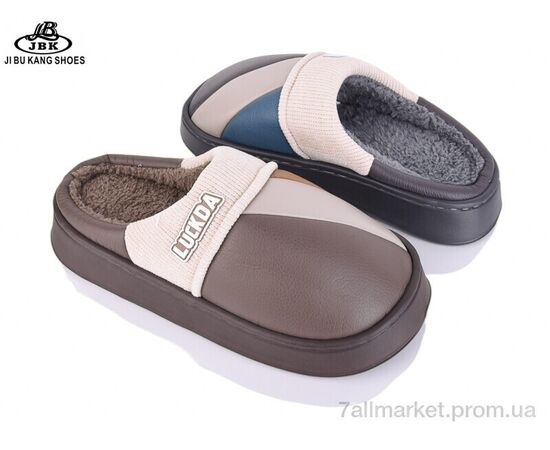 Фотография Тапки мужские домашние зима 8801 mix (12 пар р.40-47) "Jibukang" недорого оптом от прямого поставщика, изображение 2