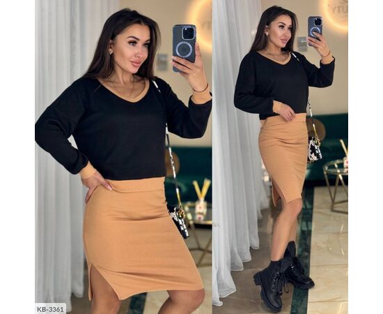 Фотография Костюм двойка женский большие размеры р.50-52;54-56;58-60 "VLADA" купить недорого от прямого поставщика, изображение 8