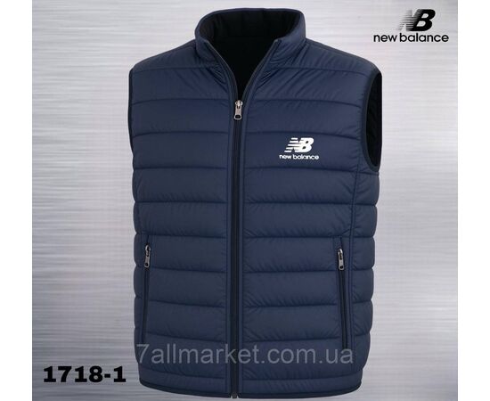 Фотография Жилетка демисезонная мужская стеганная NEW BALANCE размеры 46-54 (2цв) "REMAIN" купить недорого от прямого поставщика, изображение 2