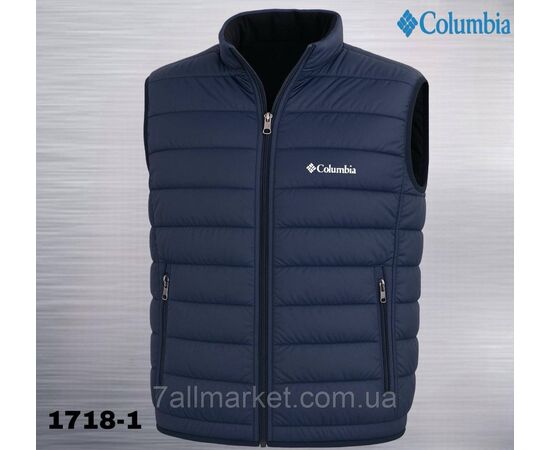 Фотография Жилетка демисезонная мужская стеганная COLUMBIA размеры 46-54 (2цв) "REMAIN" купить недорого от прямого поставщика, изображение 2
