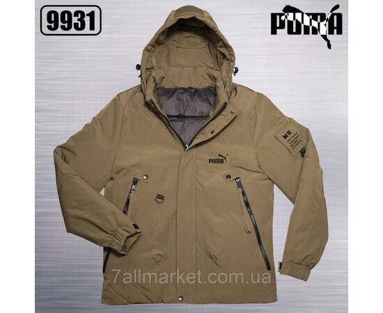 Куртка чоловіча зимова з капюшоном Пума розміри 46-54 (2кв) "REMAIN" купити недорого від прямого постачальника, зображення 2