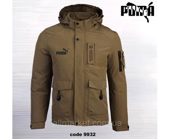 Куртка чоловіча зимова з капюшоном Пума розміри 46-54 (3кв) "REMAIN" купити недорого від прямого постачальника, зображення 3