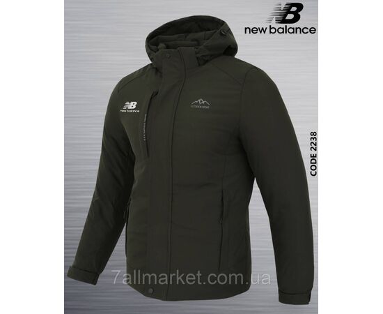 Куртка чоловіча зимова з капюшоном NEW BALANCE розміри 46-54 (2кв) "REMAIN" купити недорого від прямого постачальника, зображення 2