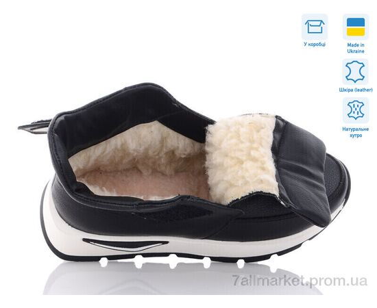 Черевики жіночі стильні Зима 1417 ч.фл. хутро (6 пар р.36-40) "V.Arimany" недорого оптом від прямого постачальника, зображення 2