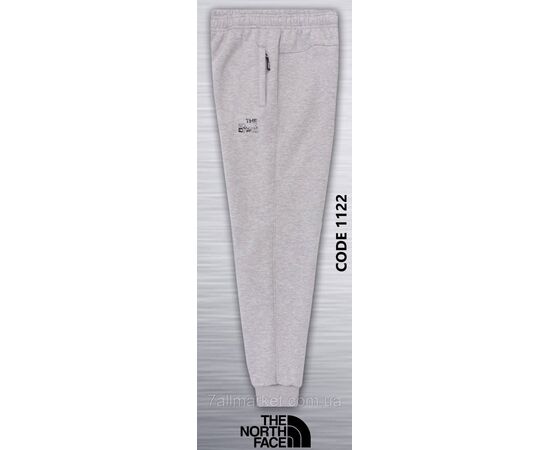 Фотография Спортивные штаны мужские на флисе с манжетами Норт Фейс размеры 2XL-6XL (3цв)  "REMAIN" недорого от прямого поставщика, изображение 3