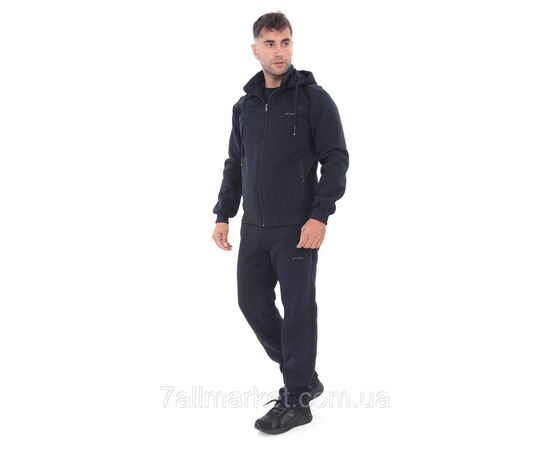 Спортивний чоловічий костюм на фліс велюрі Пума розміри M-3XL (2 кв) "REMAIN" купити недорого від прямого постачальника, зображення 5