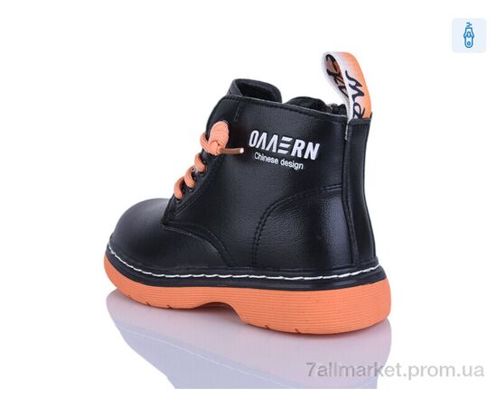 Черевики дитячі зручні Весна/осінь 802 orange (8 пар р.26-30) "KEWK" недорого оптом від прямого постачальника, зображення 2
