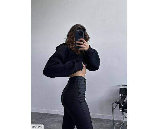 Шкіряні жіночі штани на флісі. р.42-44;44-46 "BEST FASHION" купити недорого від прямого постачальника, зображення 2