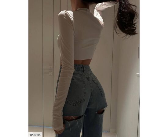 Жіноча футболка Топ р.42-44 (2кол.) "BEST FASHION" купити недорого від прямого постачальника, зображення 3