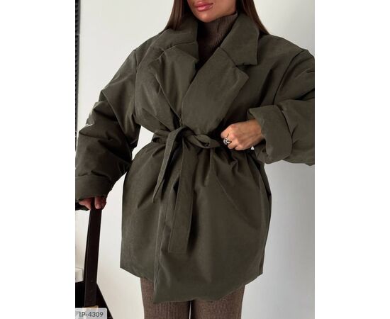 Фотография Женская куртка плащёвка на синтепоне р.42-44 "BEST FASHION" купить недорого от прямого поставщика, изображение 5