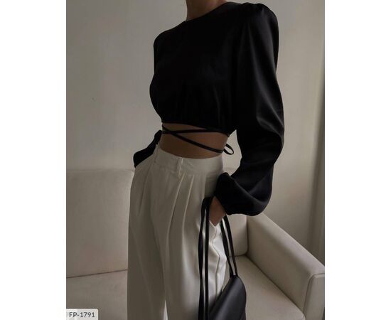 Топ на зав'язках р.42-44;44-46 (3кол.) "BEST FASHION" купити недорого від прямого постачальника, зображення 12