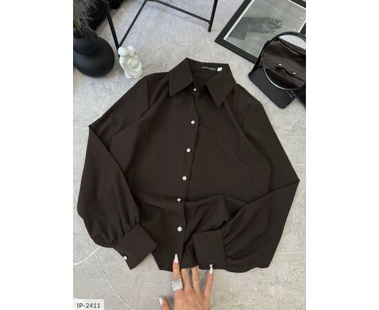 Жіноча базова сорочка турецький софт р.42-44;46-48 (4кол.) "BEST FASHION" купити недорого від прямого постачальника, зображення 4