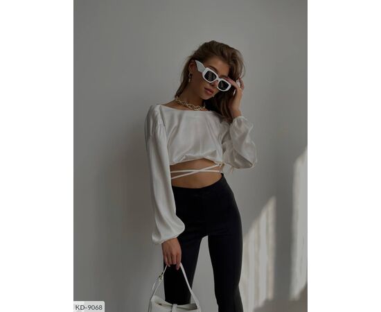 Топ на зав'язках р.42-44;44-46 (3кол.) "BEST FASHION" купити недорого від прямого постачальника, зображення 9