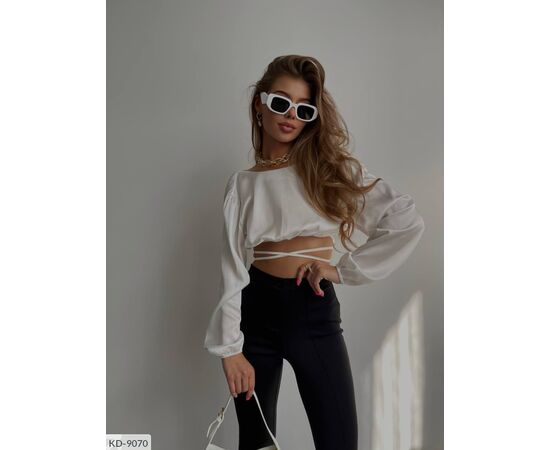 Топ на зав'язках р.42-44;44-46 (3кол.) "BEST FASHION" купити недорого від прямого постачальника, зображення 2