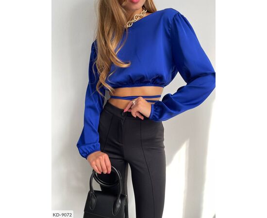 Топ на зав'язках р.42-44;44-46 (3кол.) "BEST FASHION" купити недорого від прямого постачальника, зображення 6