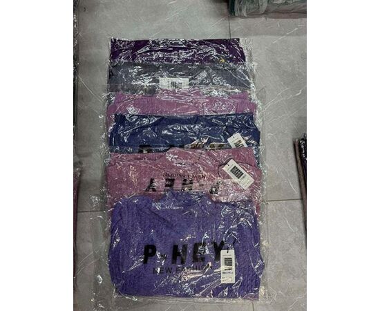 Светр жіночий Q545 mix р.52-58 "P.HEY" недорого оптом від прямого постачальника, зображення 2