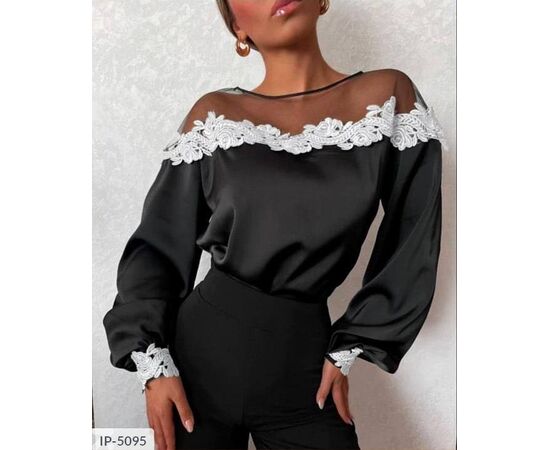 Фотография Выполнена из струящегося шелка армани, который красиво ложится по фигуре и дарит ощущение легкости и женственности р.48-50;52-54 "LANA" купить недорого от прямого поставщика, изображение 2