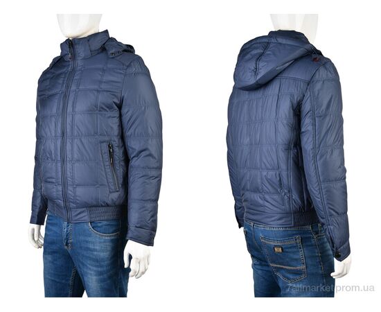 Куртка чоловіча Зима 4226-AB2532-6 navy (6 шт. р.сітка46-56) "Мир" недорого оптом від прямого постачальника, зображення 3
