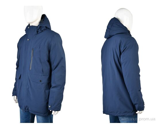 Куртка чоловіча Зима 4226-AB2532-7 navy (5 шт. р.сіткаM-3XL) "Мир" недорого оптом від прямого постачальника, зображення 3