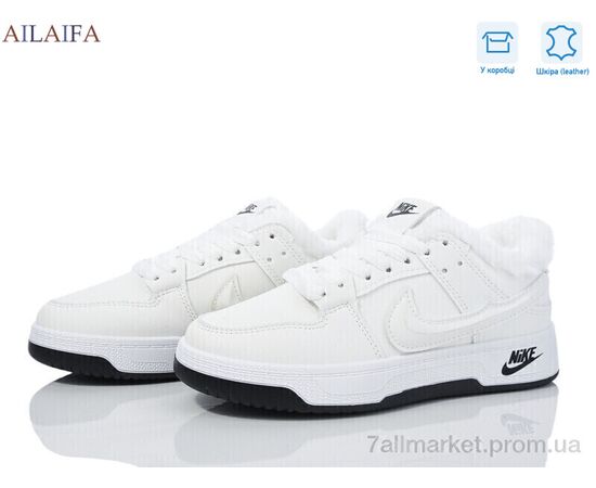 Фотография Кроссовки женские модные зима CN061 white (8 пар р.36-41) "Ailaifa" недорого оптом от прямого поставщика, изображение 2