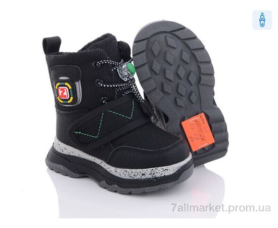 Черевики дитячі зручні Зима 8805-2A (8 пар р.22-27) "Ok Shoes" недорого оптом від прямого постачальника, зображення 2