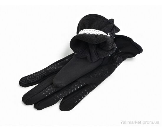 Рукавички для дітей Зима 2407-1 black (12 шт. р.сіткаS-L) "KUINH" недорого оптом від прямого постачальника, зображення 3