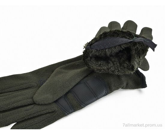 Чоловічі рукавиці Зима NYL1 NK mix (12 шт. р.сітка11-13) "KUINH" недорого оптом від прямого постачальника, зображення 3