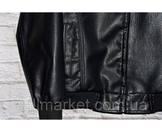 Фотография Куртка мужская демисезонная, кожзам размеры 48-60 "ANGELIS" недорого от прямого поставщика, изображение 2