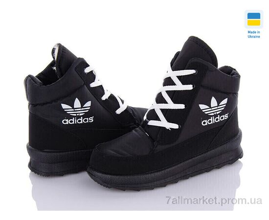 Черевики жіночі стильні Зима KZ 711 AD чорний 2025 (8 пар р.37-41) "DeMur" недорого оптом від прямого постачальника, зображення 2