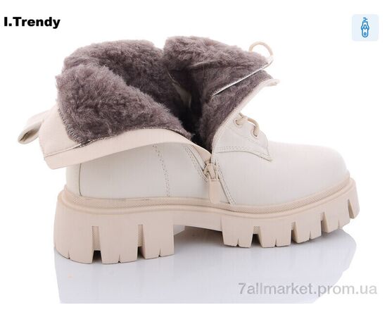 Черевики жіночі стильні Зима B3115-1 (6 пар р.36-41) "Trendy" недорого оптом від прямого постачальника, зображення 2