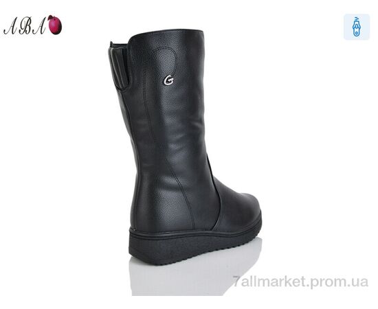 Фотография Сапоги женские удобные зима 105-1 (8 пар р.37-42) "Aba" недорого оптом от прямого поставщика, изображение 2