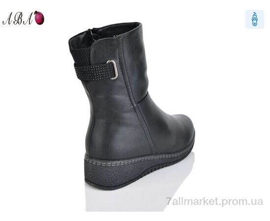 Черевики жіночі стильні Зима 850 (8 пар р.37-42) "Aba" недорого оптом від прямого постачальника, зображення 2