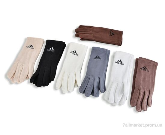 Фотография Перчатки женские Зима M8 mix (12 шт. р.сетка 6,5-8,5) "KUINH" недорого оптом от прямого поставщика, изображение 2