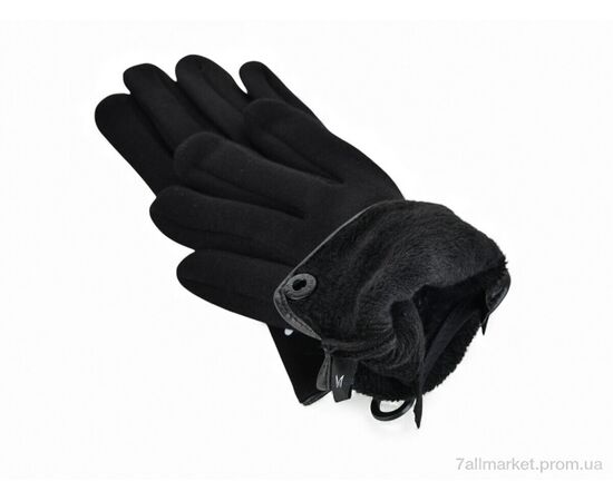 Фотография Перчатки унисекс Зима 1-162 PU black (10 шт. р.сетка S-M) "KUINH" недорого оптом от прямого поставщика, изображение 3