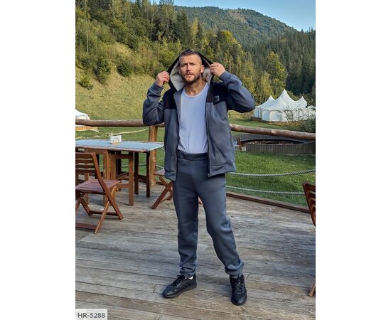 Фотография Тёплый зимний мужской костюм на флисе р.48-50;52-54;56-58 "BRENDA" купить недорого от прямого поставщика, изображение 10