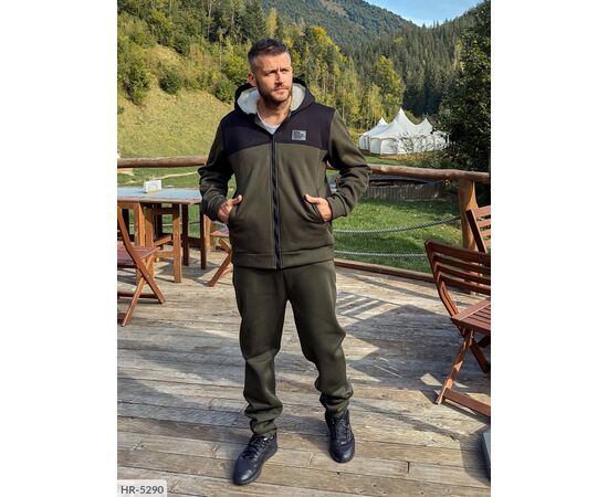 Фотография Тёплый зимний мужской костюм на флисе р.48-50;52-54;56-58 "BRENDA" купить недорого от прямого поставщика, изображение 8