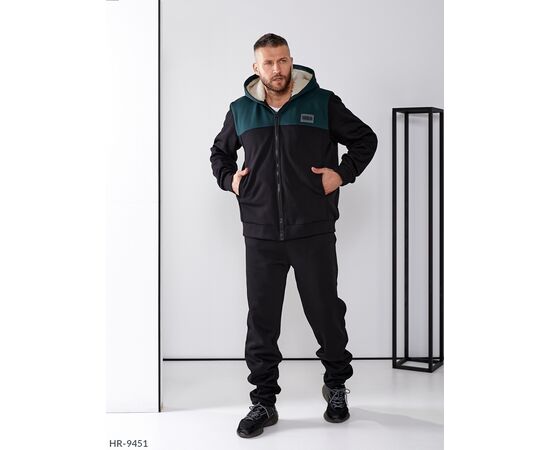 Фотография Тёплый зимний мужской костюм на флисе р.48-50;52-54;56-58 "BRENDA" купить недорого от прямого поставщика, изображение 5