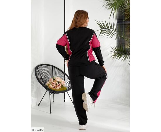 Жіночий костюм кофта з брюками на різанику великі розміри р.48-50;52-54;56-58 "BRENDA" купити недорого від прямого постачальника, зображення 26