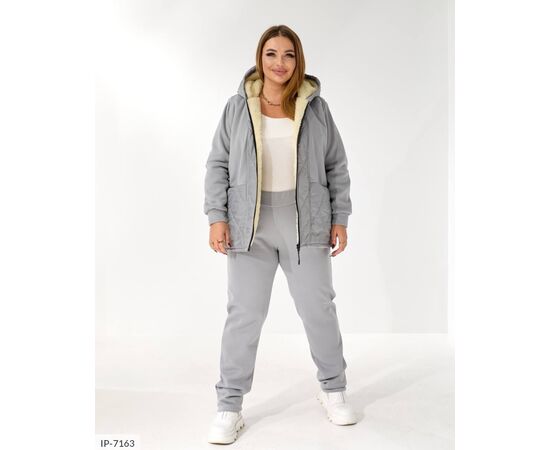 Фотография Женский костюм кофта с брюками на резнике большие размеры р.48-50;52-54;56-58;60-62 "BRENDA" купить недорого от прямого поставщика, изображение 12